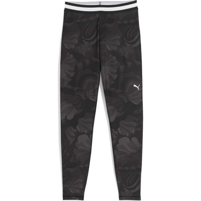 Puma STRONG FLORAL RIBBON TIGHT AOP 7/8 W Dámské legíny černá