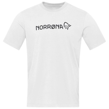Norrona /29 Cotton Norrøna Viking T-shirt Размер: XL / Цвят: бял