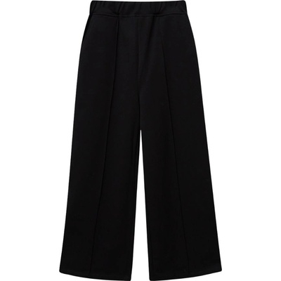 Winkiki Kids Wear Basic dívčí tepláky černá