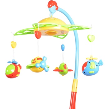 Image 1 of Moni Toys Въртележка прожектор Plane Fairyland 81005