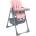 KikkaBoo Столче за хранене KikkaBoo - Comfy+, Pink (31004010200)