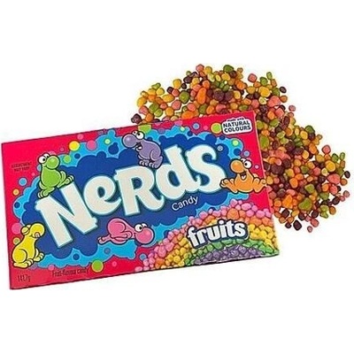 Nerds Dražé s ovocnou příchutí 12 x 141,7 g
