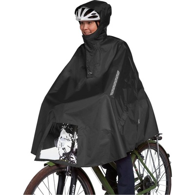 TATONKA Bike Poncho Размер: M / Цвят: черен