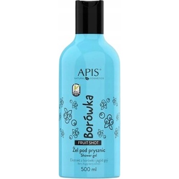 Apis Fruit Shot hydratačný sprchový gél čučoriedka, 500 ml
