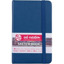 Talens Art Creation Sketchbook 9 x 14 cm 140 g Navy Blue Skicár