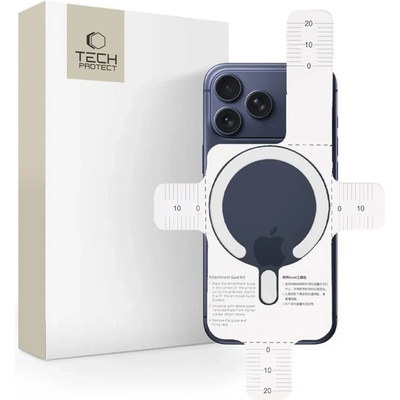 Tech-Protect MMP-200 магнитен MagSafe пръстен бял (5906302352500)