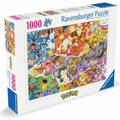 Ravensburger Challenge Pokémon 1000 dielov