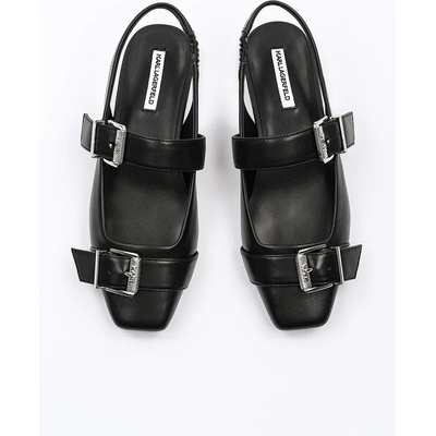 Karl Lagerfeld Кожени балеринки Karl Lagerfeld KONNIE (KL40186A.000)