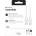 Zagg Mophie Essentials - USB-C to USB-C cable 1m (white)
