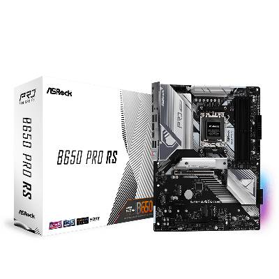 Дънна платка ASROCK B650 Pro RS (AMD AM5, 4xDDR5, 3xM. 2, 2.5Gb LAN, HDMI, DP) ATX (67478)