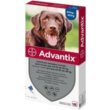 Advantix Spot-on pro psy 25-40 kg 4 x 4 ml