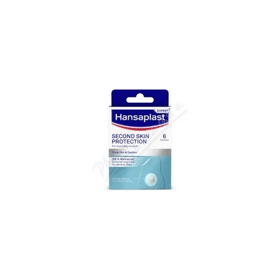 BEIERSDORF Hansaplast Second Skin náplast hydrokoloidní 6 ks