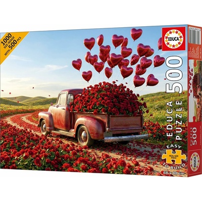 EDUCA Valentínsky Pick-up 500 dielov