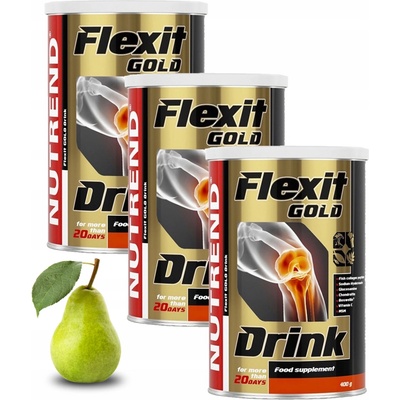 Nutrend Flexit Gold Drink dóza hruška 400 g