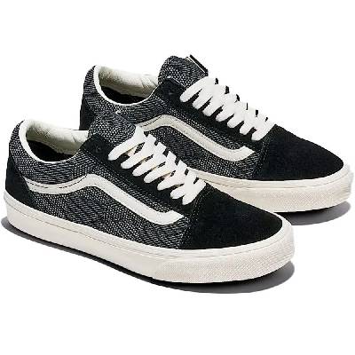 Маратонки Vans Old Skool trainers - Black (Checkerboard Denim / Black)