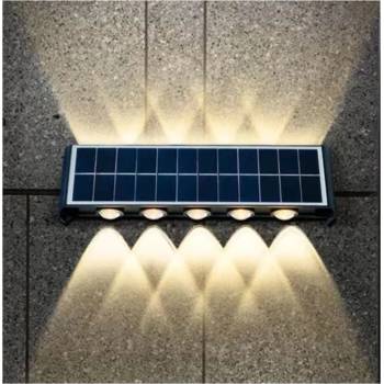 D-iL СОЛАРЕН LED ОСВЕТИТЕЛ ЗА СТЕНА 12218 2W IP44 2800К 6000K 26x6x8.5см (12218)
