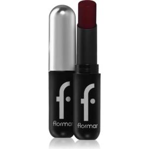 Flormar Lightweight Lip Powder Lipstick дълготрайно червило с матиращ ефект цвят 013 Deep Bordeaux 3 гр