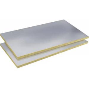 Knaufinsulation КАМЕННА ВАТА КНАУФ dР 10 alu 30х1000х600 ЗА КАМИНИ (2422052)