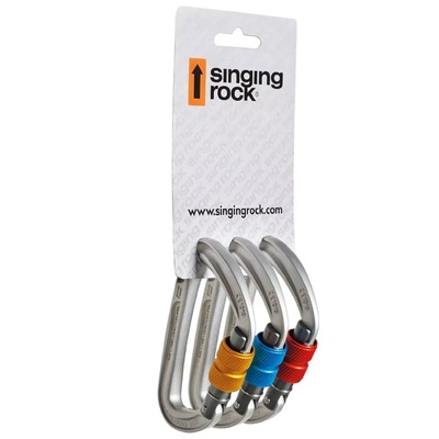 Singing Rock Карабинери SINGING ROCK Colt Screw 3-Pack