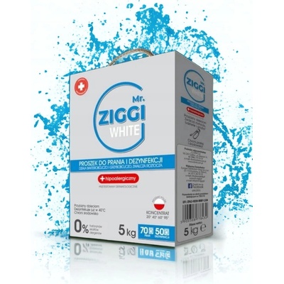 Mr. Ziggi Hypoalergenní prací prášek 5 kg 70 PD