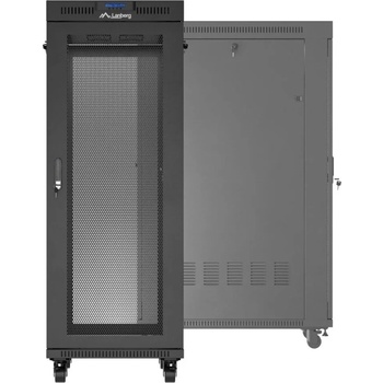 Image 1 of Lanberg Комуникационен шкаф Lanberg 19 32U (600x1000), Свободно стоящ, LCD панел, Черен | FF01-6032-23BL (FF01-6032-23BL)