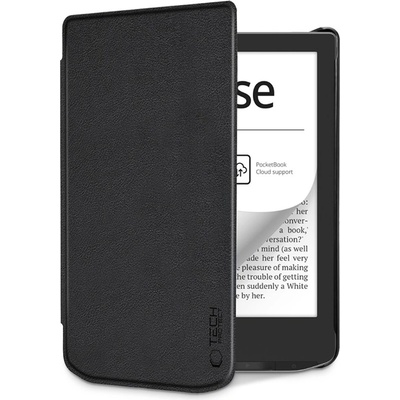 Tech-Protect Кожен калъф за Pocketbook Verse / Pro / Lite от Tech-Protect SmartCase - Black (5906302332076)