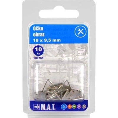 očko obraz 18x9,5mm Zn (10ks)