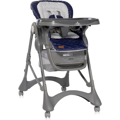 Lorelli СТОЛ ЗА ХРАНЕНЕ appetito dark blue ЕКО КОЖА (10100402091)