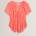 Ted Baker Ted Baker Soft Woven Peplum Top - Coral