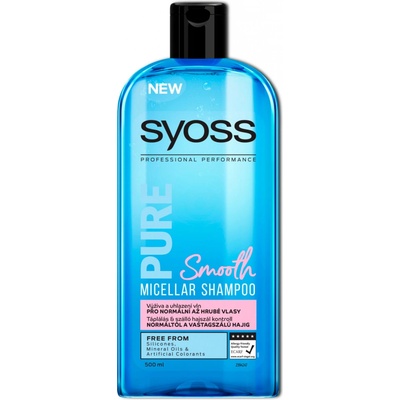 Syoss Pure Smooth šampon 500 ml