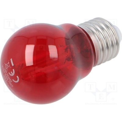 TOSHIBA LED LIGHTING DELS-FGR44P5R7AF11 Žárovka LED; červená; E27; 230VAC; 470lm; 4,5W; 270°