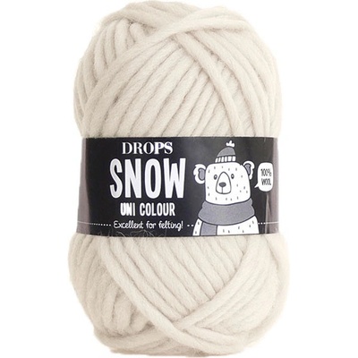 Příze DROPS Snow uni color 102 - marshmallow