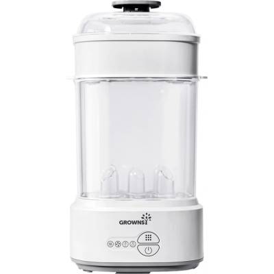 Grownsy Grownsy 916 стерилизатор за шишета със сушилня, 360° сушене, 500 W, сив (916)