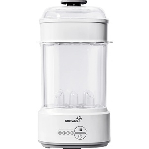  Grownsy Grownsy 916 стерилизатор за шишета със сушилня, 360° сушене, 500 W, сив (916) Бебефон
