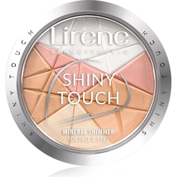 Lirene Shiny Touch озаряваща пудра за лице и очи 9 гр