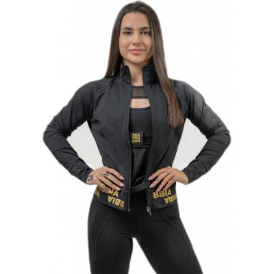 Nebbia Intense dámská mikina na zip Warm Up 833 Black