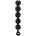 Master Series Black Baller Anal Beads