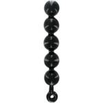 Master Series Black Baller Anal Beads