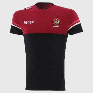 ONeills Юношеска тениска ONeills Derry Sedona T-Shirt Junior - Blk/Salsa/Red