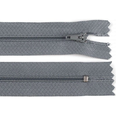 Špirálový zips šírka 3 mm dĺžka 20 cm pinlock Farba: 316 šedá