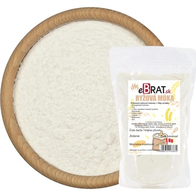 eBrat.sk Ryžová múka 1 kg