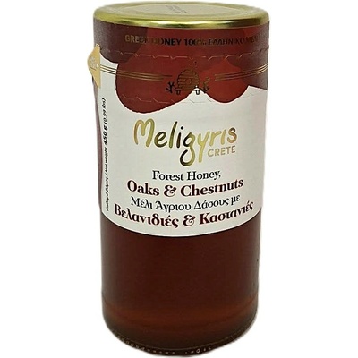 Meligyris Řecký lesní med Dub + Kaštan květový 450 g