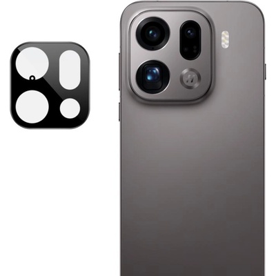 Techsuit Протектор за камера за Oppo Find X9 Pro - Techsuit Full Camera Glass - Черен