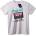 NOONEBRAND Тениска Рок Касета - 2XL, White