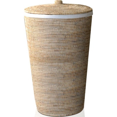 Decor Walther Кош за пране Basket с капаче 65 см светъл (0922091)
