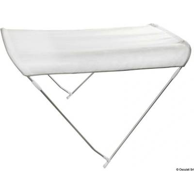 Bimini stříška 2-ramenná ALU bílá výška 110cm 150/160.