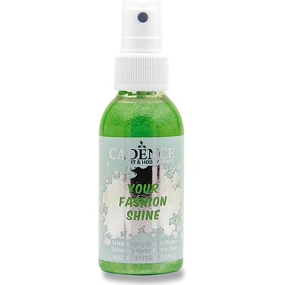 Cadence Perleťový sprej na tmavý textil zelená 100 ml