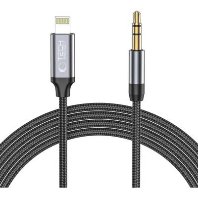 ultraboost lightning to aux mini jack 3.5mm cable 100cm black (9490713929087)