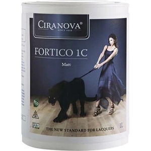 Ciranova Fortico Мат - Лак на водна основа 1л (7177)