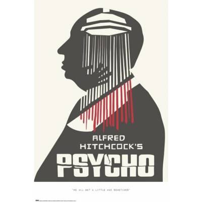 Grupo Erik Alfred Hitchcock: Psycho - Plakát